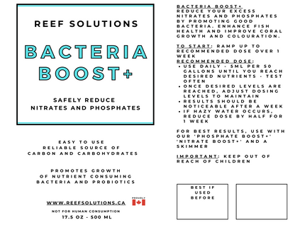 Bacteria Boost+ Biological Enhancer and Nutrient Control - 500 ml